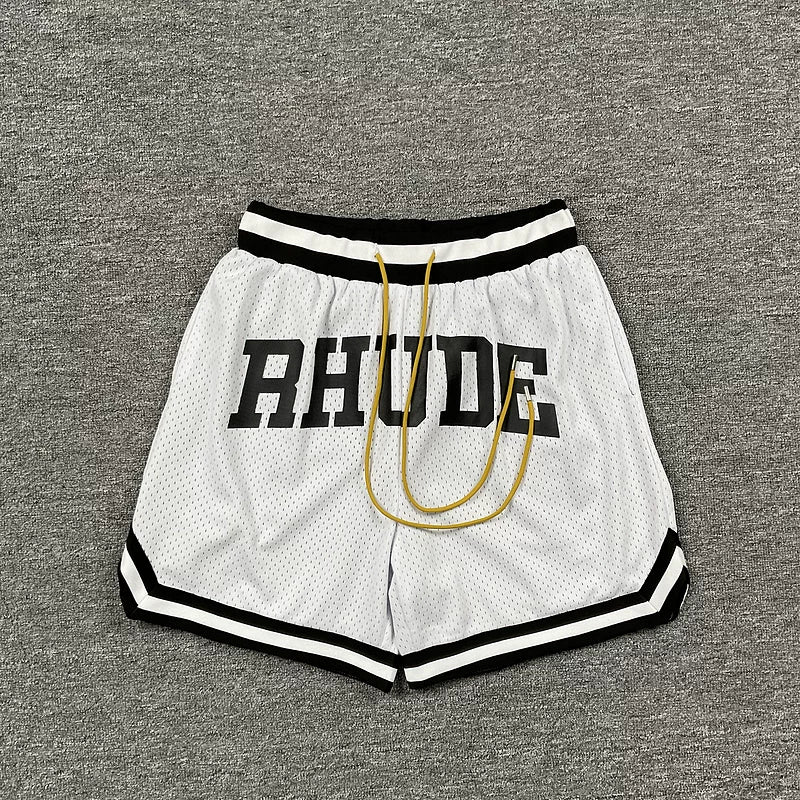 Rhude Varsity Mesh Basketball Shorts