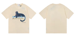 Rhude Leopard Graphic Short Sleeve Tee