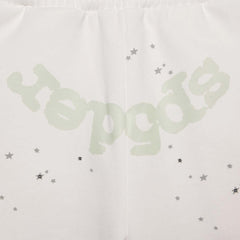 Sp5der T&F Sweat Shorts White