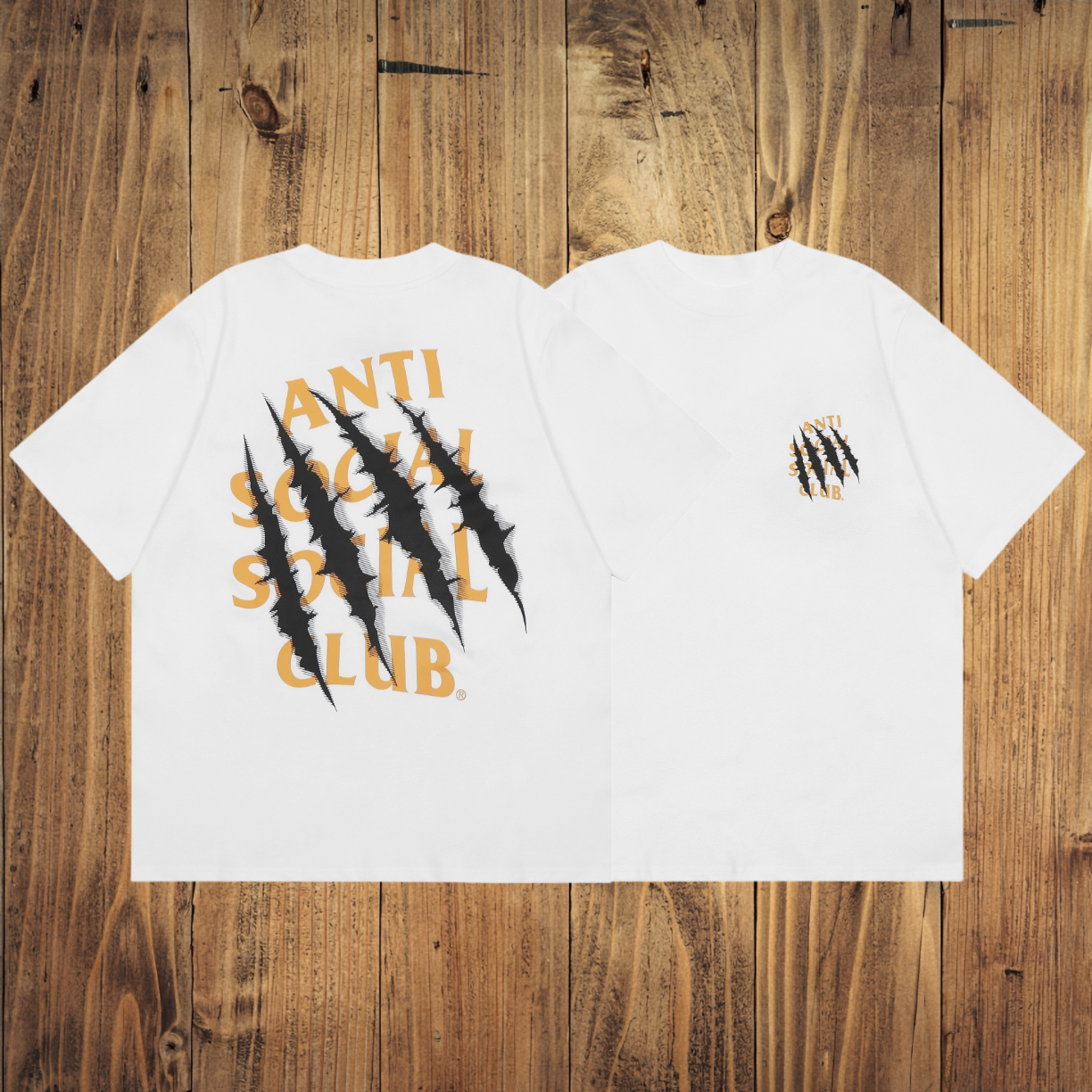 ASSC Claw Mark White Tee