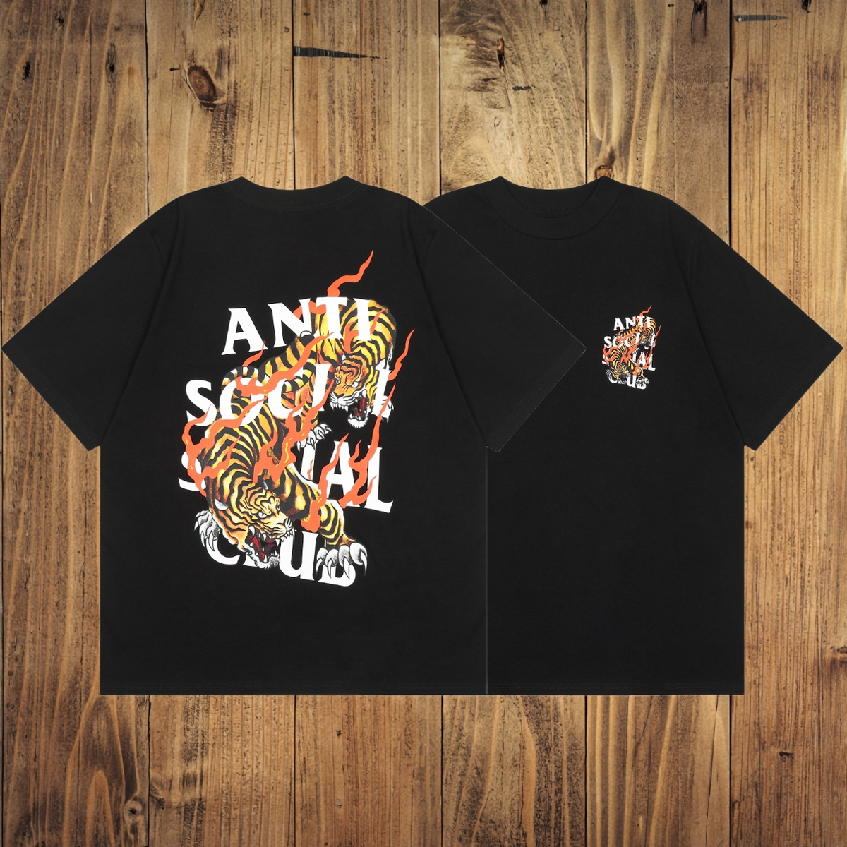 ASSC Tiger Flame Logo Tee