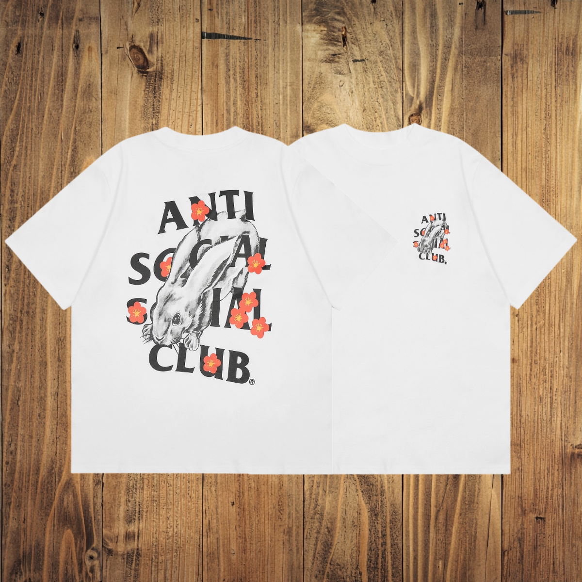 ASSC Rabbit Flower White Tee