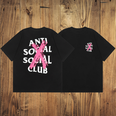 ASSC Black Pink X Logo Tee