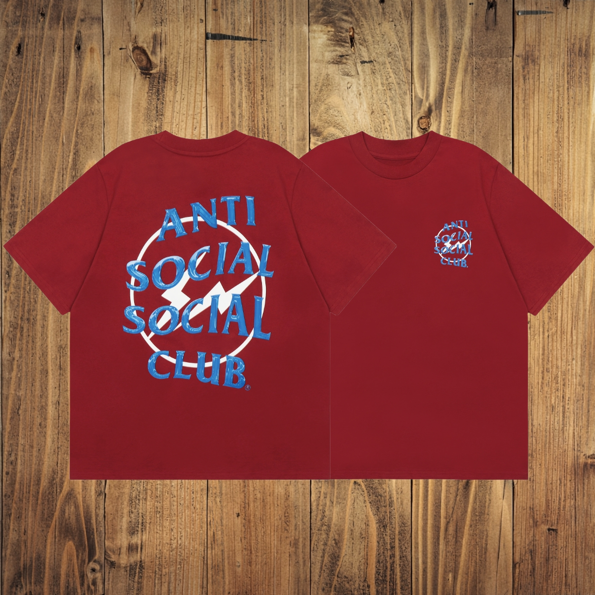 ASSC Blue Red Logo Tee