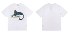 Rhude Leopard Graphic Short Sleeve Tee
