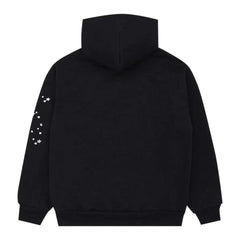 Sp5der Black OG Web Hoodie