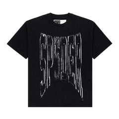 Sp5der Diffused Collegiate Tee Black